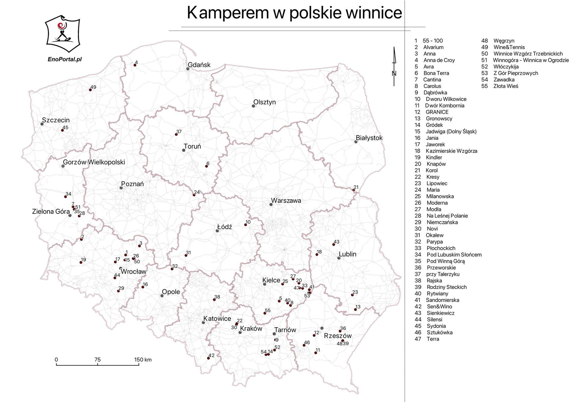 55 polskich winnic przyjaznych kamperom – zdjęcie 2