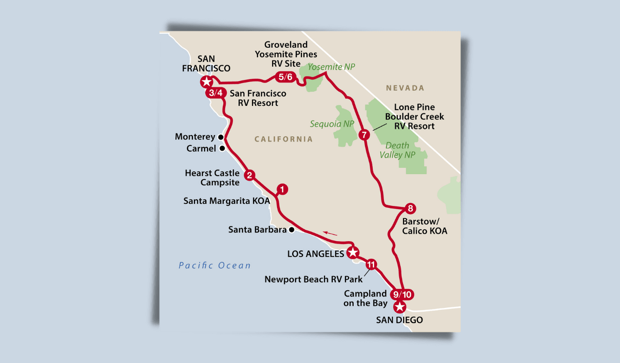 Południowa Kalifornia camperem - gotowa trasa po USA – zdjęcie 1