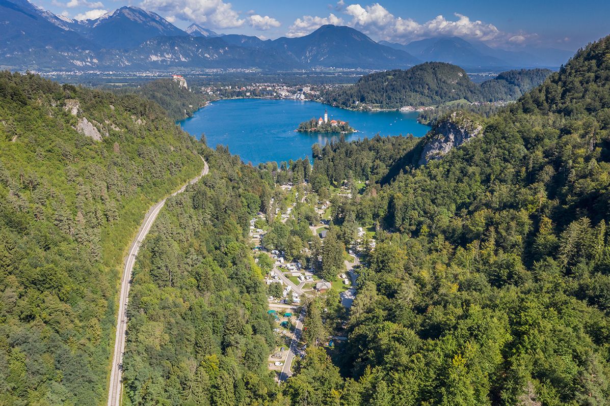 Camping Bled w Słowenii nad Jeziorem Bled