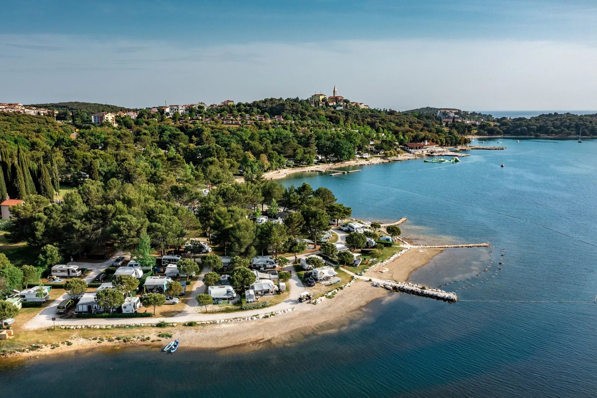 Orsera Camping - a nice campsite by the sea in Croatia