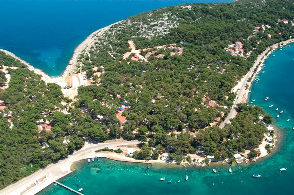 Poljana - a nice campsite by the sea in Croatia