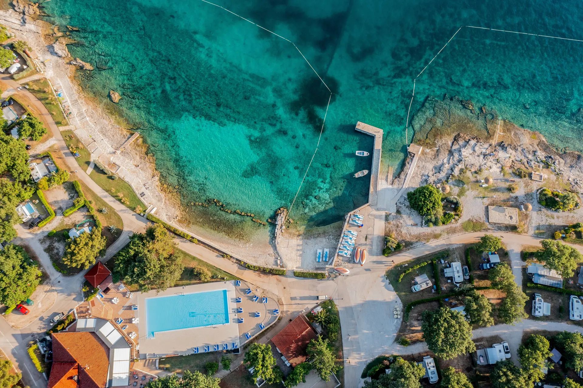 Camping Solaris - a nice campsite by the sea in Croatia