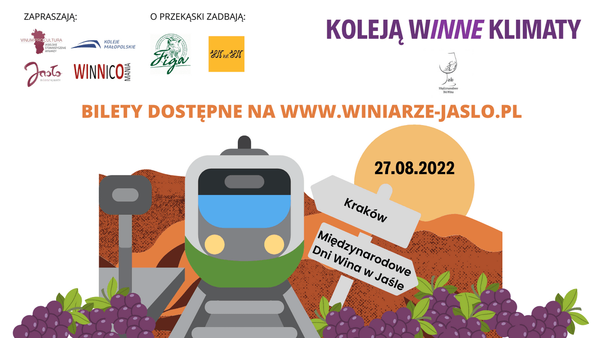 Train Krakow - International Wine Days in Jasło-Krakow &quot;W Other Klimaty Railway&quot; – image 1