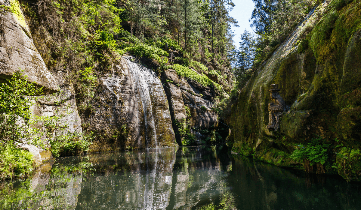 Edmund Gorge in the Switzerland National Park; Czech Republic