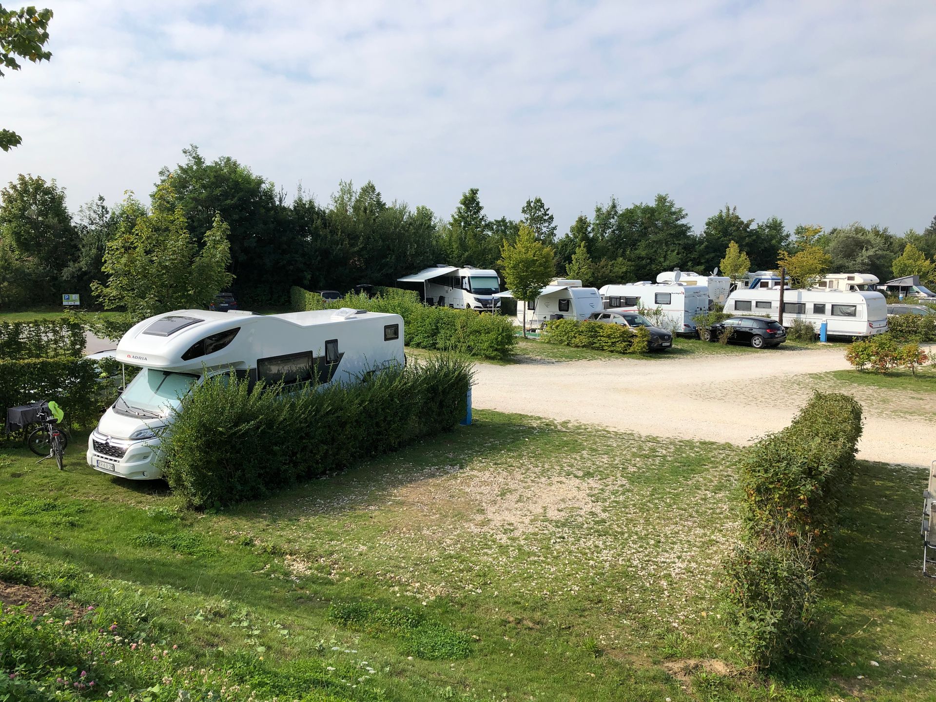 Pitches at the campground? Preferably with water and sewage! – main image