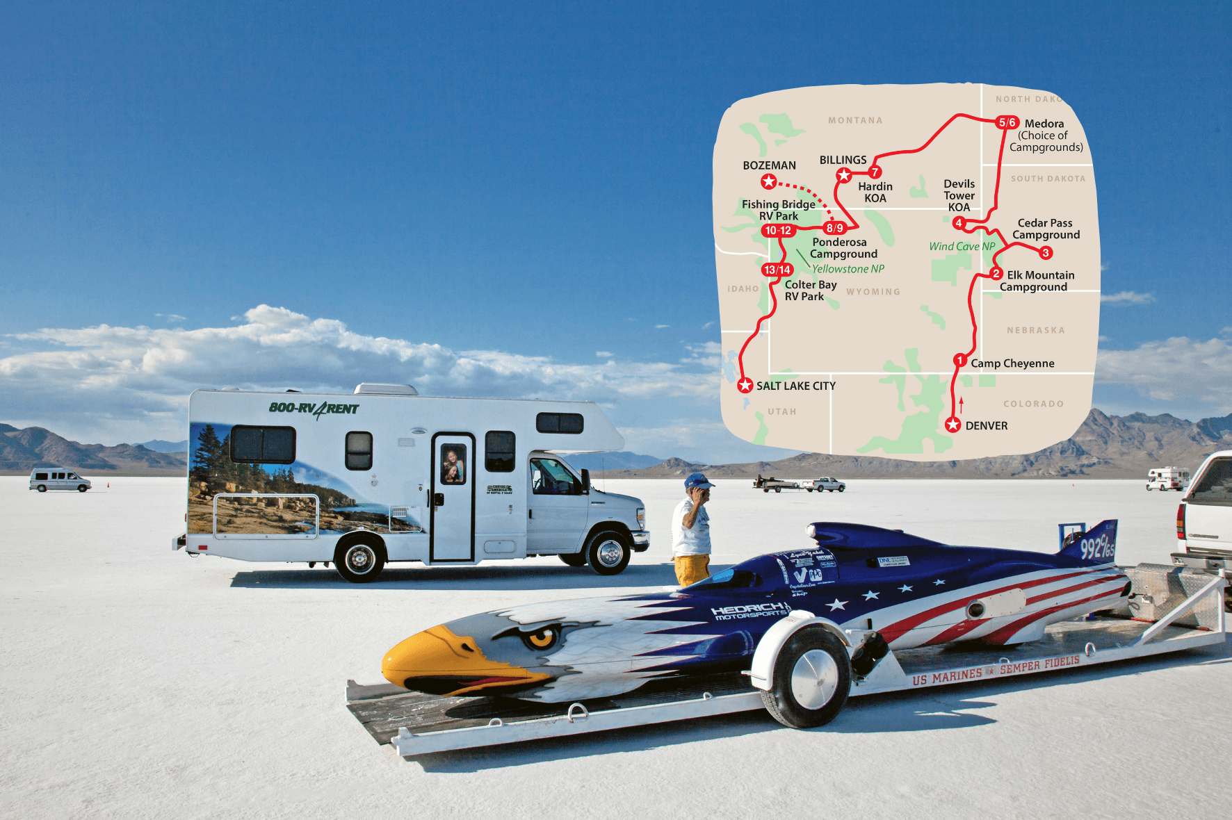Iconic places and national parks - USA in a motorhome – main image