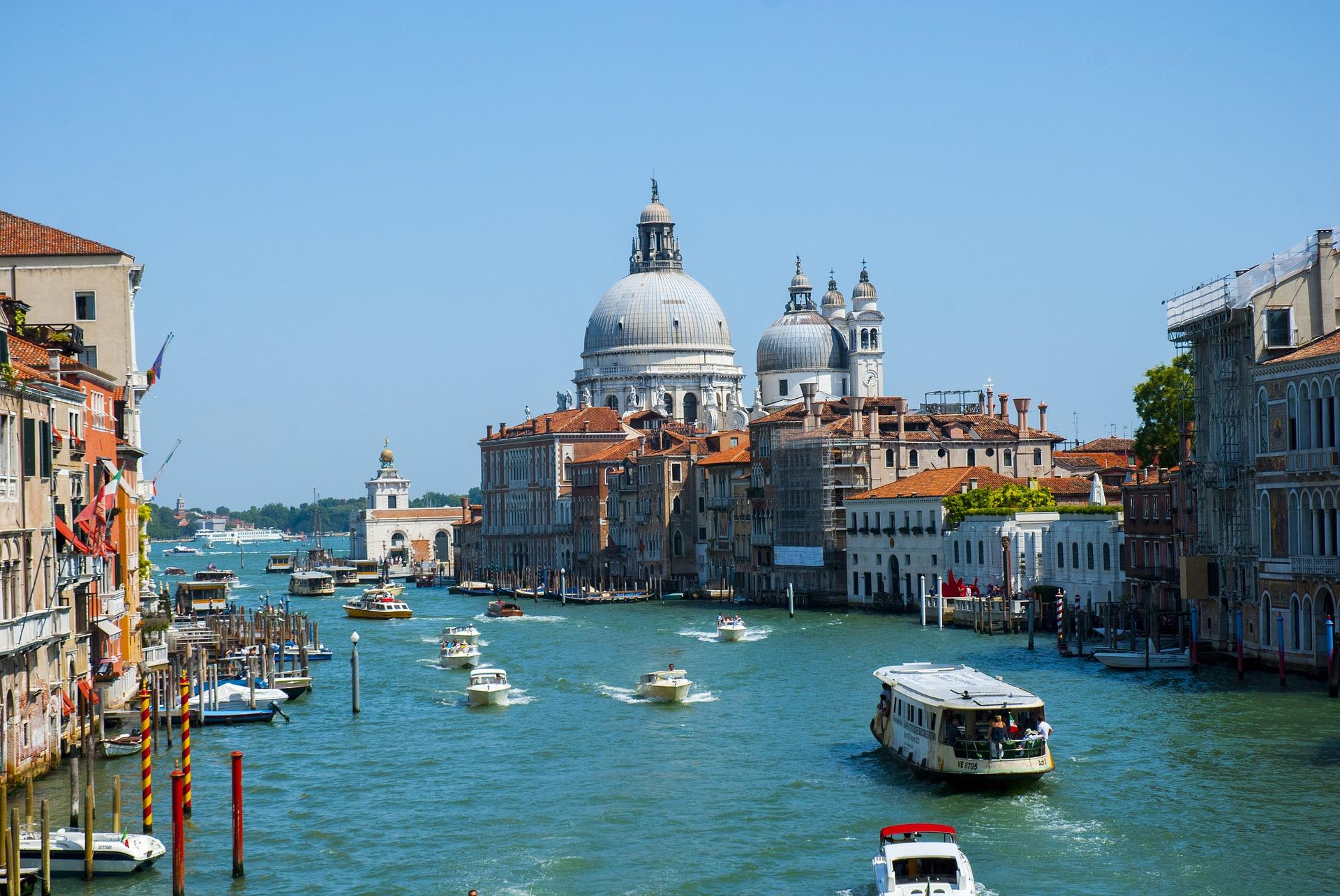 Venice from the deck of a gondola – image 2