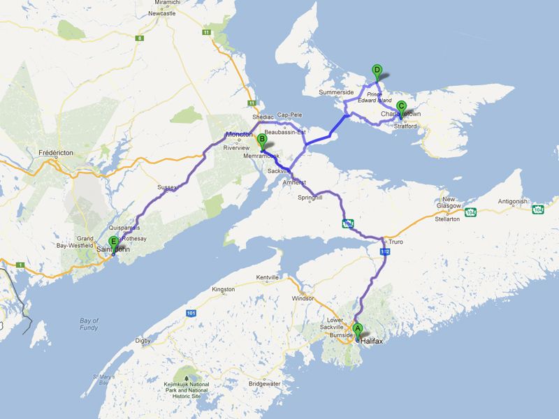 From Halifax to Saint John - the beginning of the Canada tour – image 1